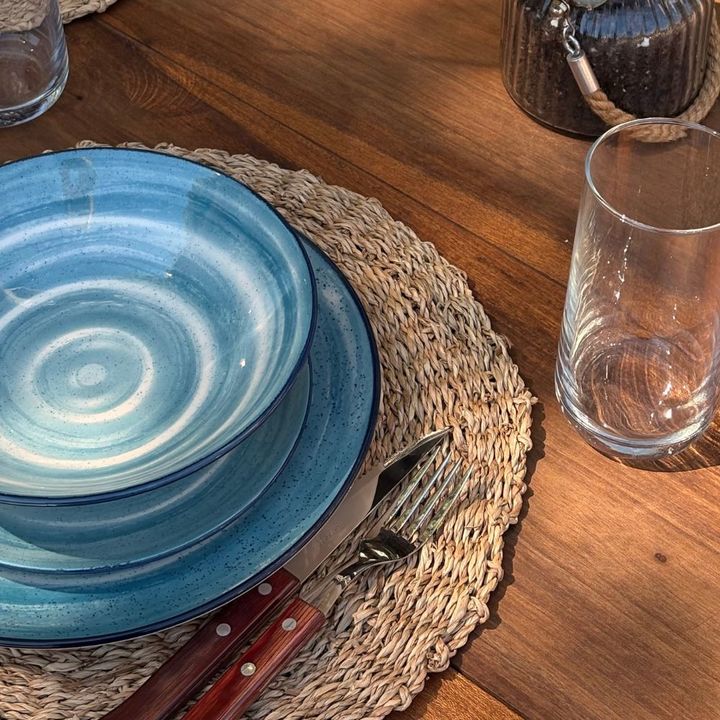 Set x 6 Platos Playos 26 Cm Oceanica - Vista 4