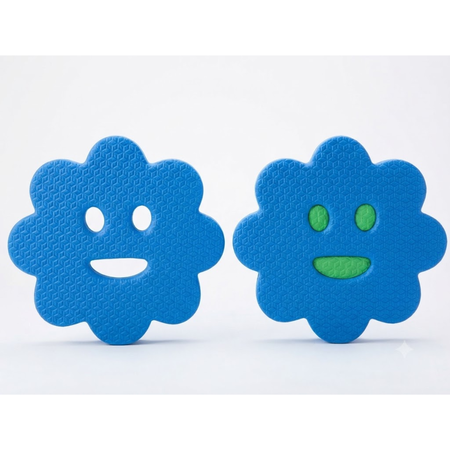 Par de Mancuernas Acuáticas en Forma de Flor – Colores Varios