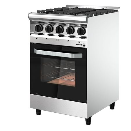 Cocina Morelli Capri 550 Puerta Con Visor 4 Hornallas