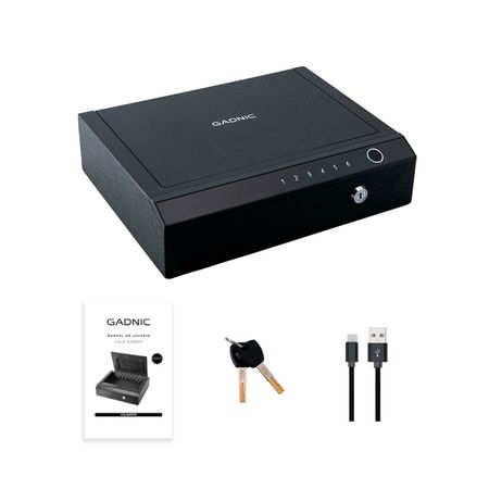 Caja Fuerte Digital Gadnic 3 Aperturas Con Iluminación LED