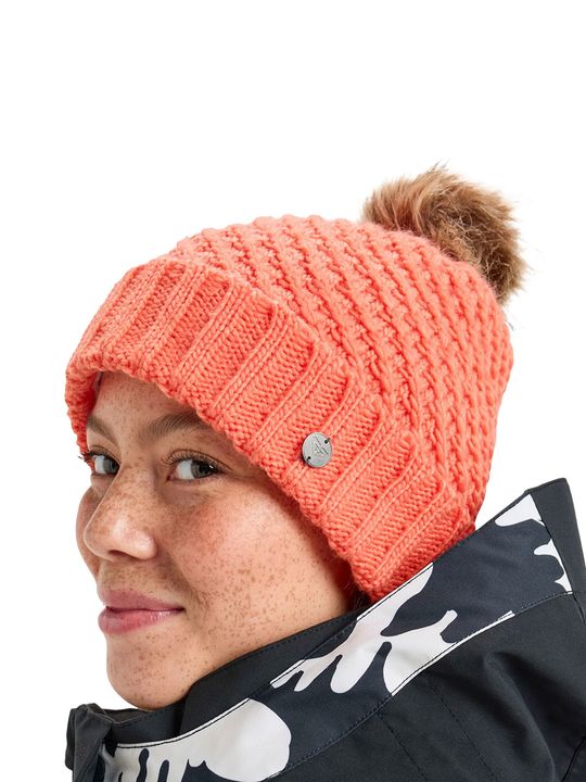 Gorro Roxy Snow Blizzard Mujer Snow Naranja - Vista 3