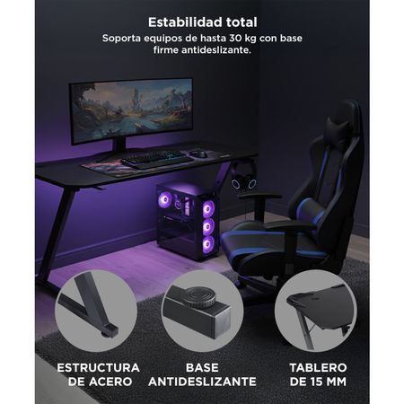 Escritorio Gamer Gadnic Fibra de Carbono