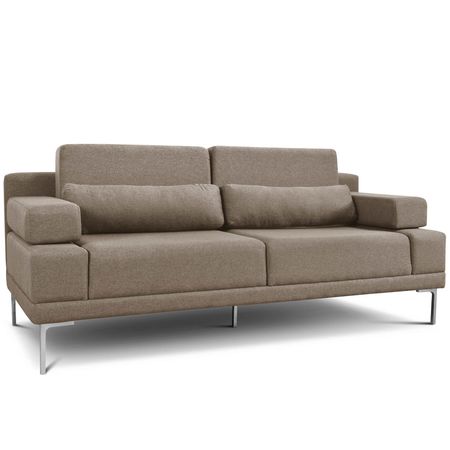 Sillon 2 Cuerpos Verona Tela Shot Mustang Antimanchas Espacity