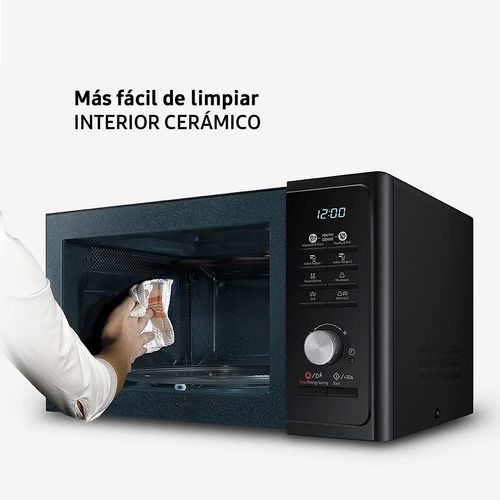 MICROONDAS SAMSUNG 23 LTS. BLACK - Vista 3