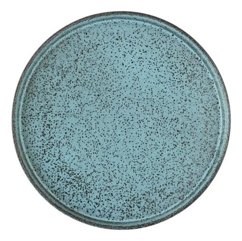 Set 6 Plato Postre Vajilla Neo Avant Garde 21 Cm Stoneware Azul - Vista 2