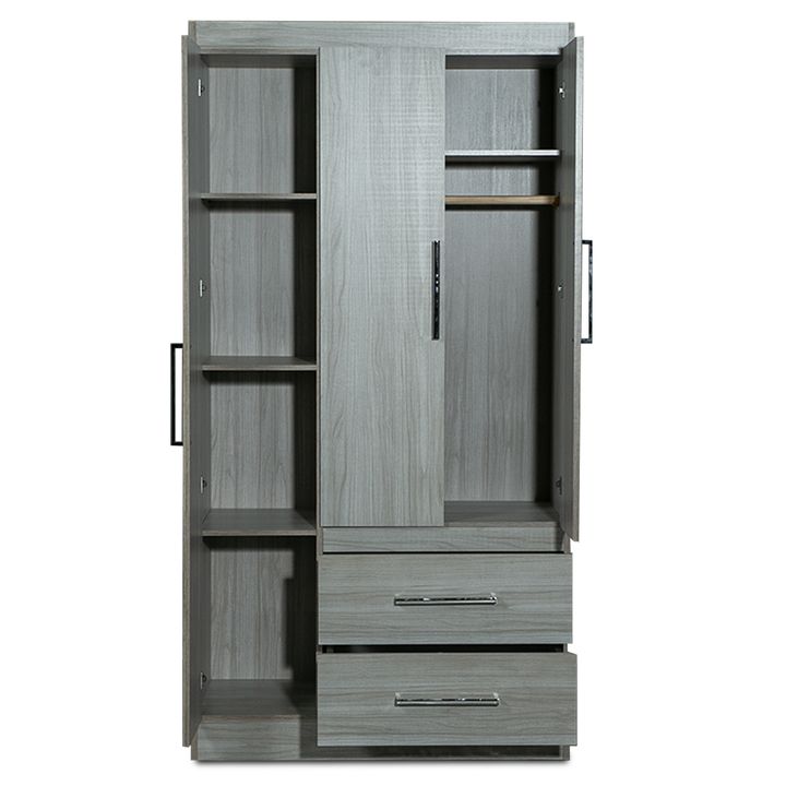 Combo para Dormitorio Placard y Mesa de Luz Reforzados Maximo Fortaleza Marfil - Vista 9