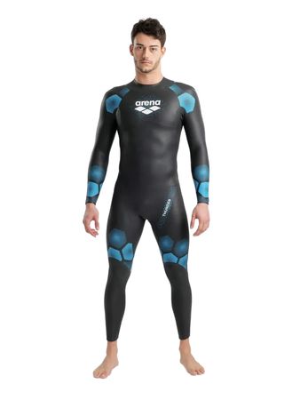 Traje de Neoprene Arena Thunder 510 Hombre Natacion Negro