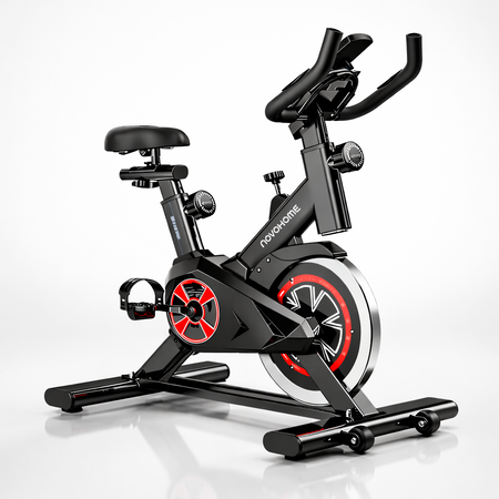 Bicicleta Spinning Fija Con Display Digital Novohome 120 Kg