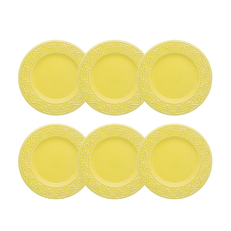 Sicilia Set X6 Platos Postre 20 Cm