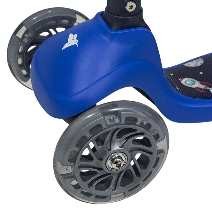 Monopatín 2 en 1 Plegable K4 Infanti Azul - Vista 7