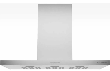 Campana De Pared 90cm C903 Inox 34061 Ormay