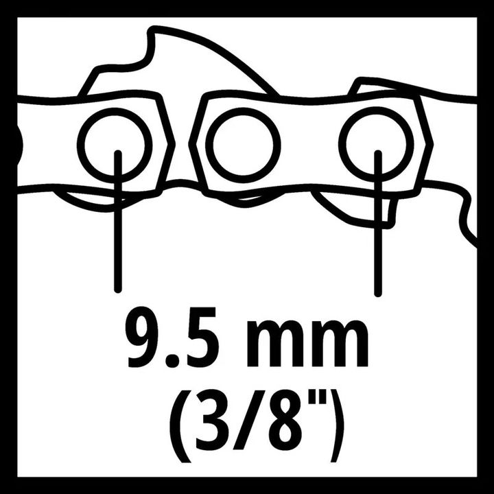 Einhell Cadena para motosierra de 30 cm, 3/8", 45 DL, 1,1 mm - Vista 4