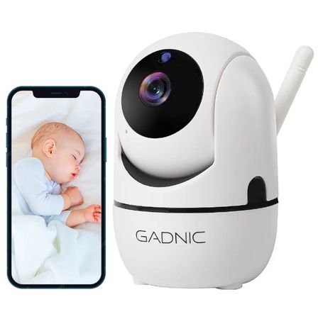 Baby Call Cámara De Seguridad Gadnic SX9 IP Motorizada WiFi P2P Full Hd Visión Nocturna