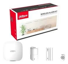 Kit Alarma Dahua Panel WiFi Ethernet 4G Hub2 Audio 2 Vías 64 PIR