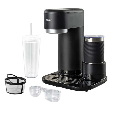 Cafetera Oster Latte 4 en 1 Espumador de Leche Con Vaso