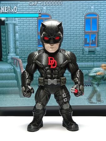 IMPRESION 3D DECORATIVA COLECCIONABLE -CHIBI FAN ART- DAREDEVIL (4235974)