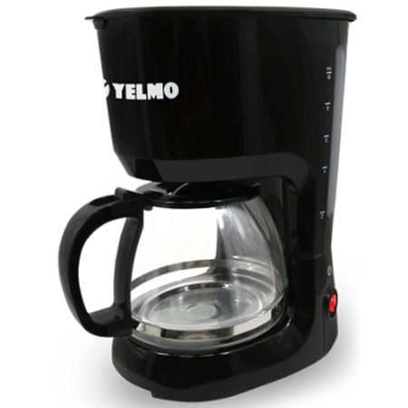 CAFETERA YELMO CA7108 NEGRA 800W  12 POCILLOS - 4602252