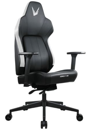 SILLA GAMER FORMULA V VIRON RACER PU WHITE (4711401663089)