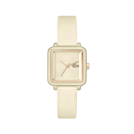 RELOJ ANALÓGICO LACOSTE - CORREA SILICONA BLANCA (RLAC0036)