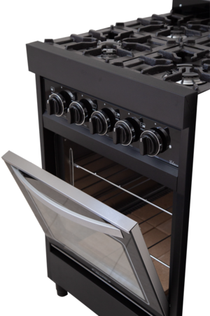 Cocina Semi Industrial Maraldi Glass Black – 55cm