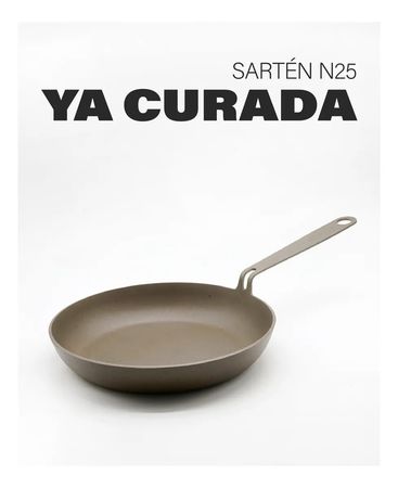Juego de 4 Sartenes Kankay N30 + N25 + N20 + N15 Ya Curadas