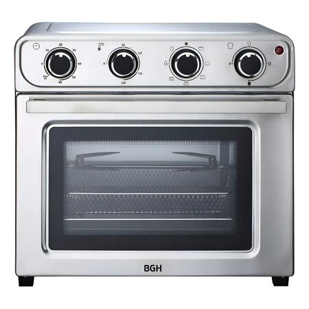 Horno Electrico Air Fryer 30 L Bhe30fx24t Bgh Plateado