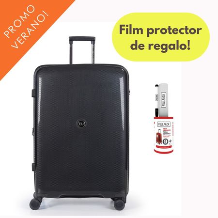 Valija  Grande Urbano Rgida Expandible 75 cm Negra