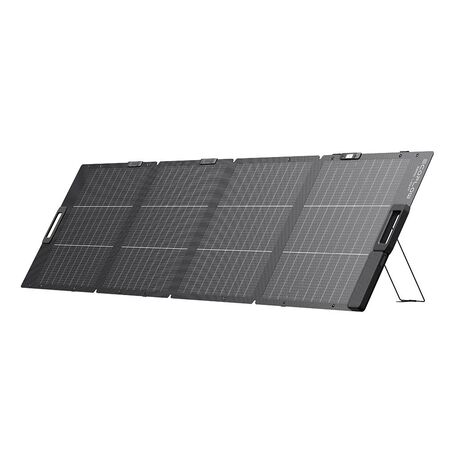 Panel Solar Portátil EcoFlow Diseño Bifacial 220W Eficiencia de Conversión Hasta 25%