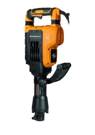 Martillo Demoledor Hex 60j Lusqtoff Mdl1750-8 1700w Cinceles Negro Naranja