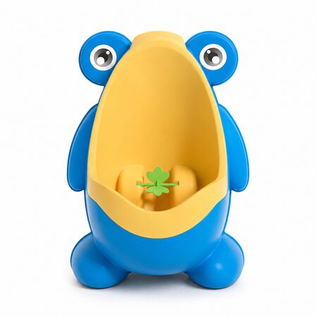 Orinal Mingitorio Infantil Ranita Entrenador De Baño Con Molinito Y Ventosas