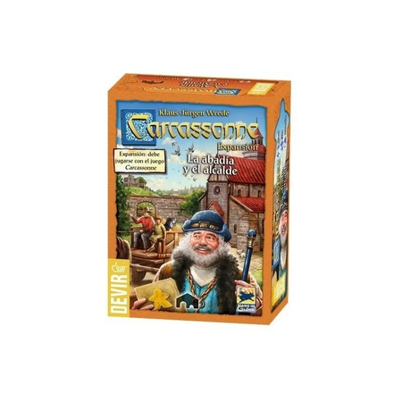 Juego De Mesa Carcassonne Abadia Y Alcalde Devir 40-4024 At