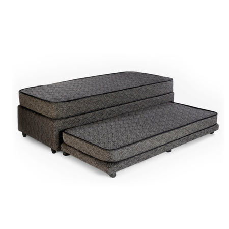 Sommier Gani Bicama Multispace con 2 Colchones 90x190