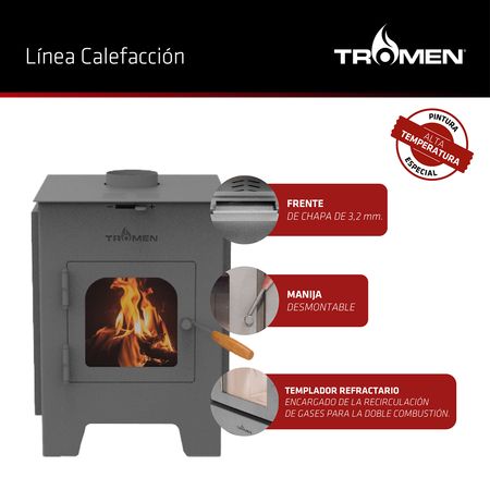 Salamandra Tromen Pehuen 6000 con Kit de instalacion