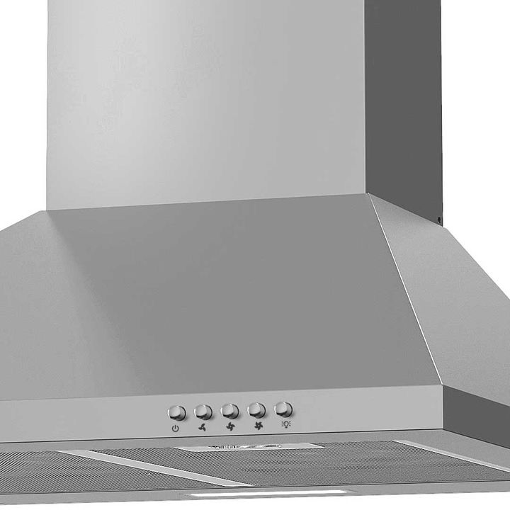 Campana / Extractor de cocina Serie Dorada - 110W - 3 Velocidades - Acero inoxidable - Vista 2