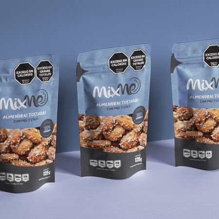 Almendras con Coco MixMe Doypack 125 g x 10 Unidades