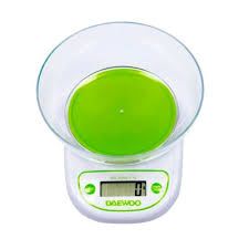 BALANZA DE COCINA DAEWOO DKS2054 5KG. DIGIT.C/BOWL - 4605362