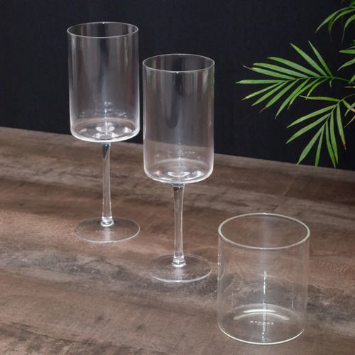 Set 6 Copas De Vidrio Sakura Amsterdam Agua Vino 380ml Transparente - Vista 2