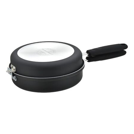 Sartén Doble Hamilton Beach 20cm Aluminio Antiadherente SAN20HBP