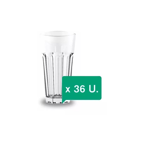 Vaso Oslo 350 Ml Rigolleau Vidrio Resistente Caja X36 Uni 36