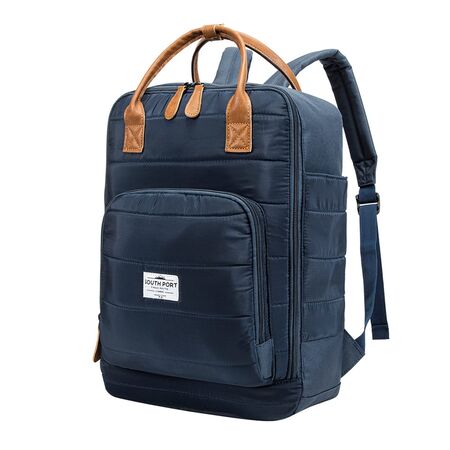 Mochila Azul South Port by Gadnic Elegante Para Notebook 