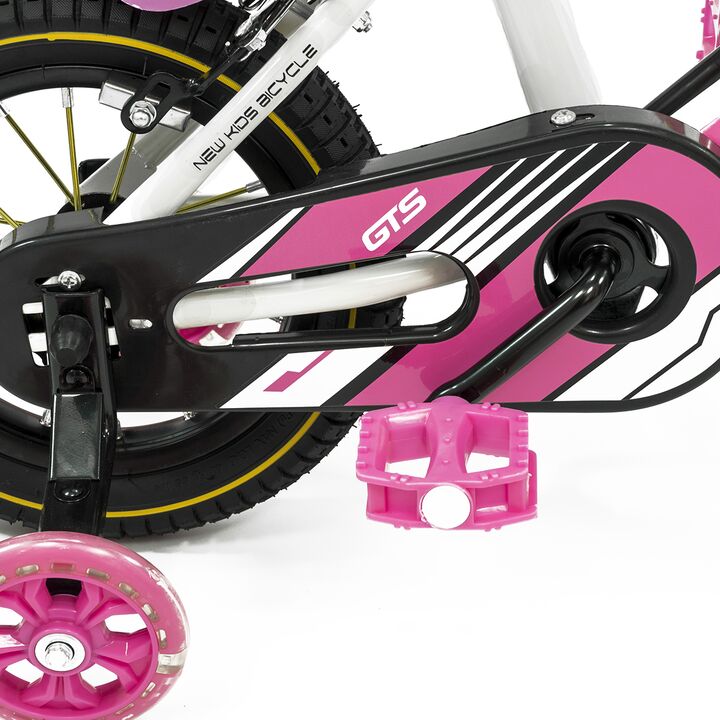 Bicicleta GTS R12 Mountain Bike Rosa - Vista 5
