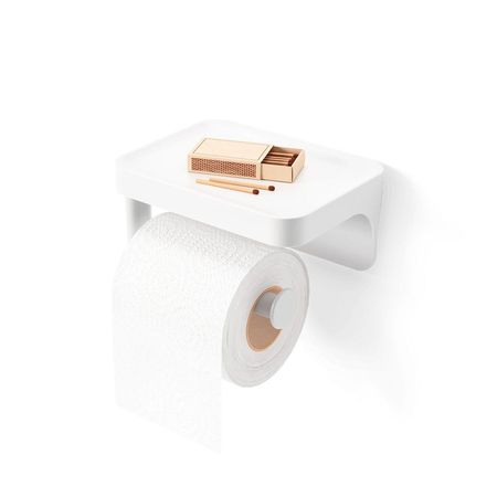 Portarrollos Papel Higiénico Umbra Flex Sure Lock Adhesivo