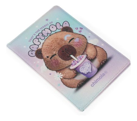 Chimola Libreta A5 Glitter Capymola St22 Violeta