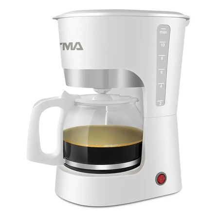 Cafetera de Filtro ATMA 1,5L Filtro Desmontable Blanca CA8133N