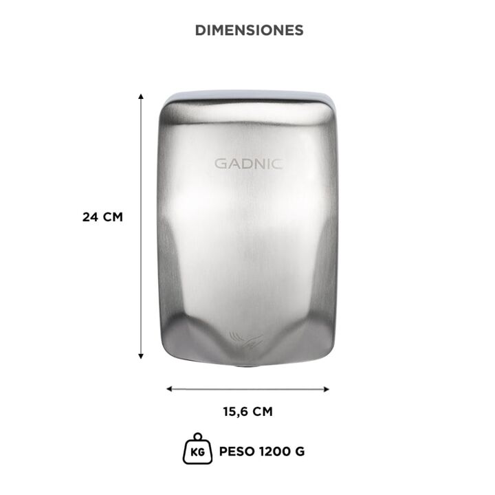Secamanos Electrico Gadnic Con Sensor de Movimiento - Vista 6