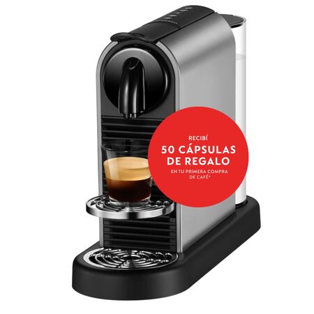 Cafetera Nespresso Citiz Platinum D140-AR-TI-NE