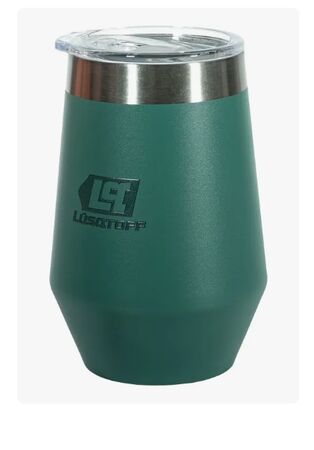 Vaso Termico Con Tapa 354ml Lusqtoff Vtl354-8 Acero Inox Verde Liso