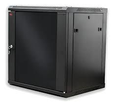 Rack Mural GLC 12U Soho 500mm 19 pulgadas Vidrio Templado