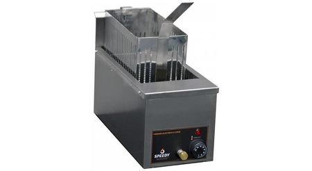 Freidora Electrica Industrial Automatica 8 Lts Speedy Grill Acero Inoxidable