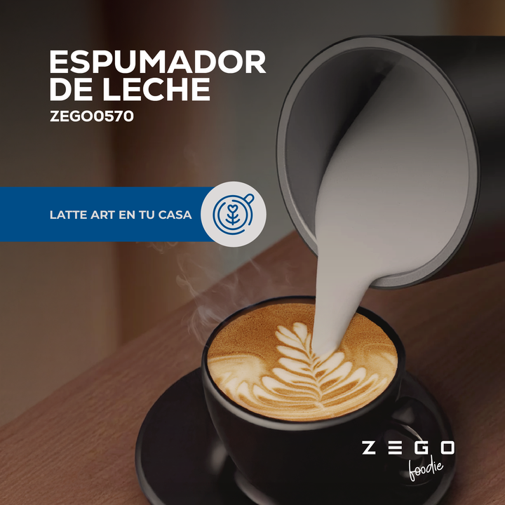 Espumador Calentador Batidor De Leche Zego - Vista 3